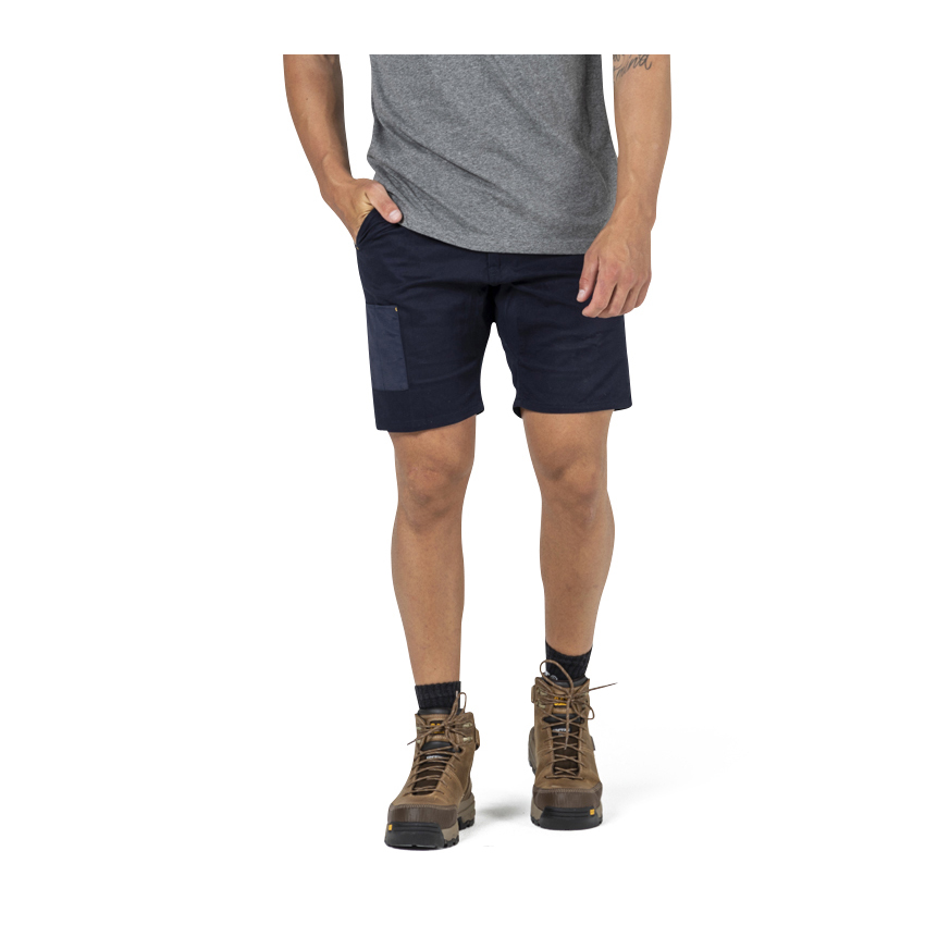 Caterpillar Machine - Mens Work Shorts - Navy - NZ (873ABKZSV)